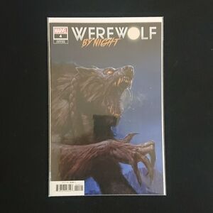 Marvel Werewolf by Night Comic Book #4 - Horror Variant